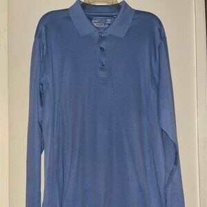 Cutter & Buck Long-Sleeve Blue Shirt, XL, Like New!
